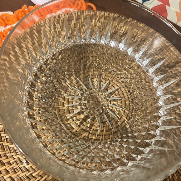 Vintage Luminarc Arcoroc France Diamant 9" Serving/Salad Bowl Discontinued - Picture 15 of 15